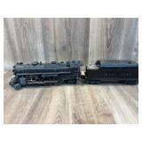 Lionel 1666 engine, 6466WX coal car