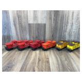 Qty 6 Kuscan cabooses, plastic