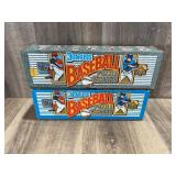 Qty 2 Donruss Baseball Card Sets, 1989, 1990 opene