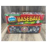 Qty 2 Baseball Card Sets, Fleer 1990 unopened, Upp