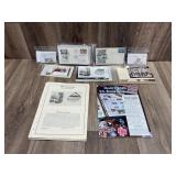 First Day Stamp Sets and Literature