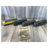 Qty 4 KMT dummy engines for parts, Railroad catalo
