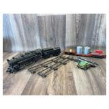 American Flyer Engine and Tender,Flatbed, Uncouple