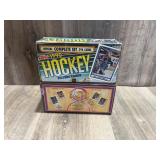 Qty 2, Hockey and Basketball Sets, Topps 1990 open