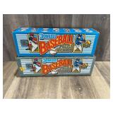 Qty 2 Donruss Baseball Puzzle and card sets, 1989,