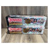 Qty 2 Donruss Baseball Card Sets 1991, unopened bu