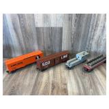 LIonel flatbed wheel carrier, 1 Lionel utility car