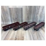 Qty 4 Kuson gondola-style railcars