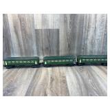 2 Lionel 6440 Pullman cars, 1 Lionel 6441 Observat