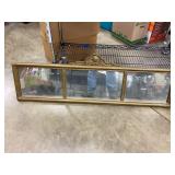 3 Pane Mirror in Frame  46'x 17'