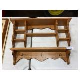 Solid Oak Wall Shelves  (2)  29' & 24'