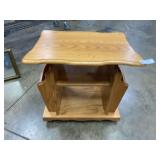Magazine Rack End Tables  Solid Oak  24' x 17'x