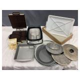 Lids, Baking Pan, Tupperware Container,  Waffle Ir