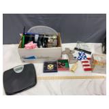 Crosses,  Bathroom Scale, Blanket, Glass Tray