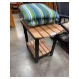 Polywood Patio Stand w Pillows