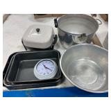 Pots, Baking Pan, Electric Skillet