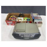 Sony Radio/CD Player & CD's