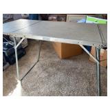 Folding Aluminum Table 60'x 24'x 30'H