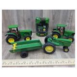 JD MFWD Tractors Utility, Spreader  JD Tree Orname
