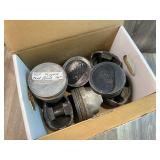 Set of 8 Pistons 73 Forged 460 Police Pistons - Fo