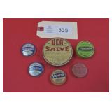 Antique Sample Tins