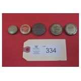 Antique Sample Tins