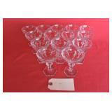 Heisey 4' Shallow Champagne Stem 359 Glasses