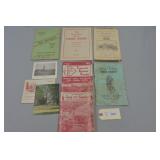 Vintage Souvenir Programs from the 50