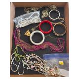 Vintage Costume Jewelry Lot Assorted Necklaces and