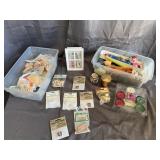 Vintage Miniature Dollhouse Accessories and Assort