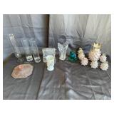 Assorted Decorative Glassware including Mikasa and