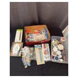 Assorted Crafting and Painting Supplies Lot With B