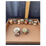 Vintage Miniature Ceramic Character Toby Jug Colle