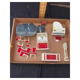 Vintage Miniature Dollhouse Furniture Parlor Set