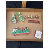 Vintage Christmas Decor Hallmark Ornament Ceramic