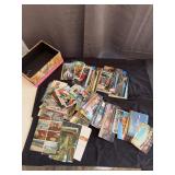 Vintage Travel Postcards and Comic Ephemera Collec