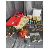 Vintage Dollhouse Miniatures and Crafting Supplies