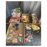 Assorted Vintage Collectibles Crafts Novelties and