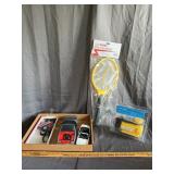 Assorted Home Utility Items and Model Car Kit Lot