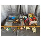 Vintage Miniature Dollhouse Furniture and Retro To