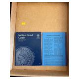 Whitman Indian Head Cent Folder with Twelve Coins