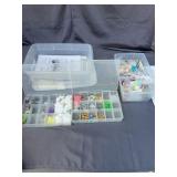Crafting and Needlepoint Lot with Miniature Kits a