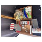 Assorted Collectibles, Craft Supplies, and Decorat