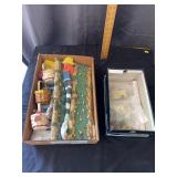 Mixed Craft Supply Lot Mini Baskets Miniature Stre