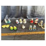 Vintage Ceramic Novelty Salt and Pepper Shakers
