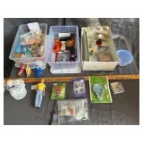 Large Lot of Vintage Dolls and Dollhouse Miniature