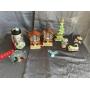 Vintage Christmas Decor and Holiday Figurines Lot
