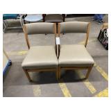 2 Tan Chairs
