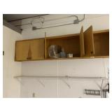 Cupboard & Contents, Wire Wall Rack,