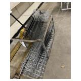 Metal Cart w/ Wire Racking